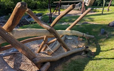 Sanierung des Neandertal Spielplatzes in Jungholz Österreich